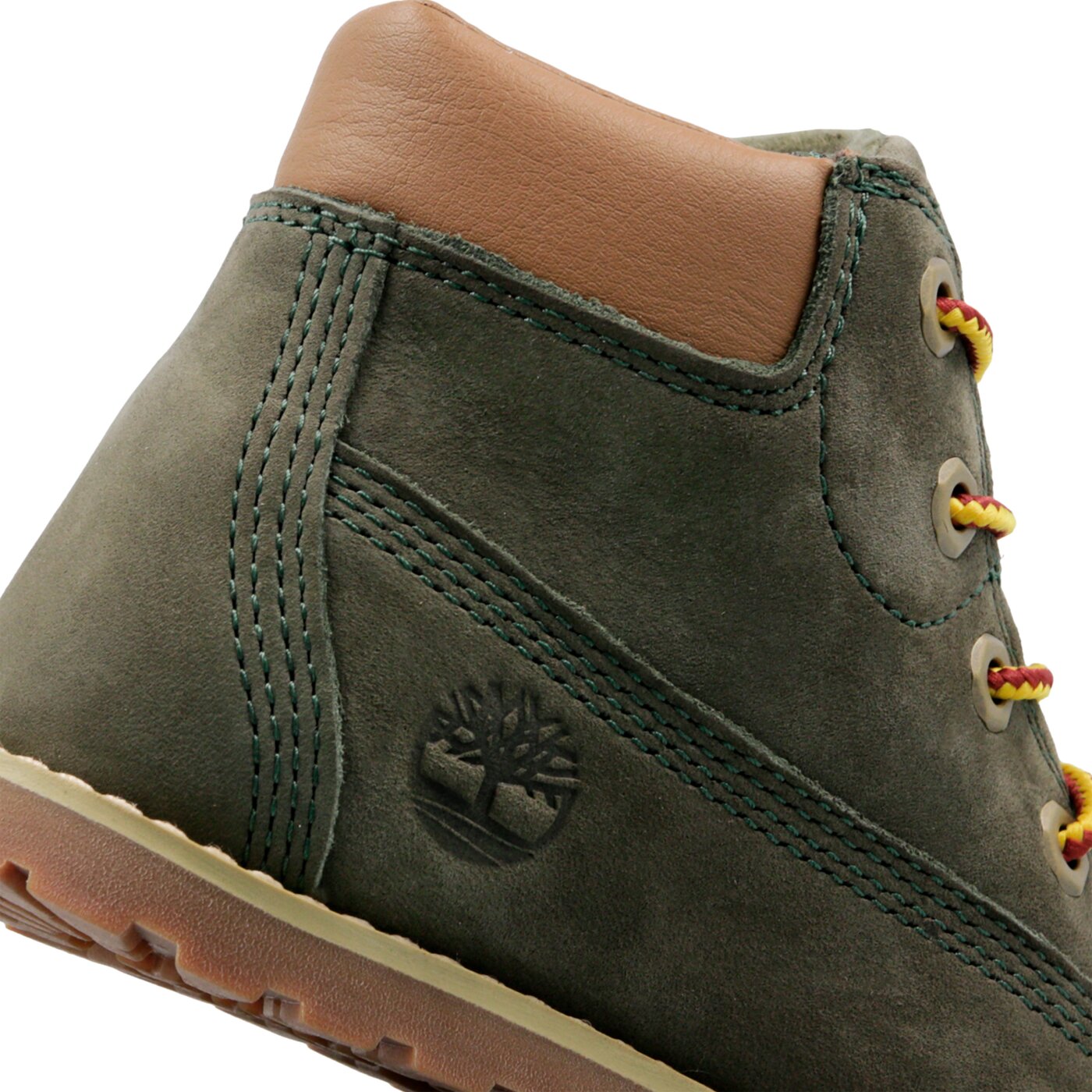 Dziecięce trapery TIMBERLAND POKEY PINE 6IN BOOT  tb1a1vosa581 kolor khaki