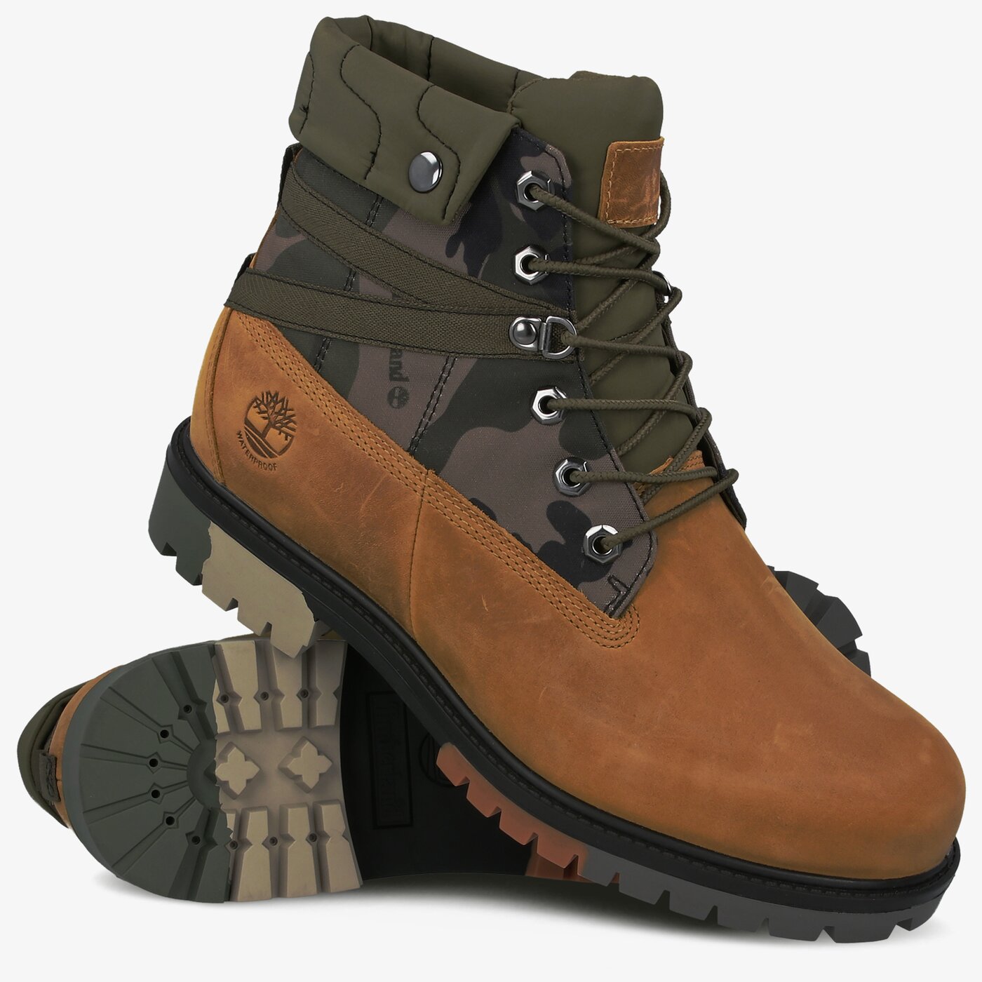 Męskie buty za kostkę TIMBERLAND 6IN HERITAGE EK+F/LBOOT tb0a29nx2311 kolor żółty