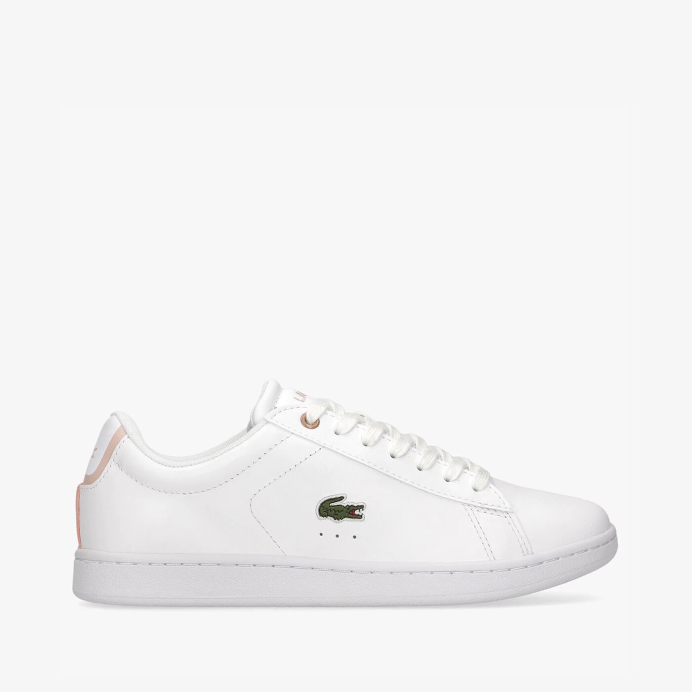 Damskie sneakersy (buty) LACOSTE CARNABY EVO BL 21 1 SFA 741sfa00351y9 kolor biały