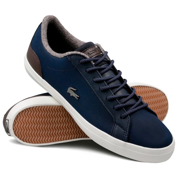 Męskie trampki LACOSTE LEROND 318 2 736cam00472q8 kolor granatowy