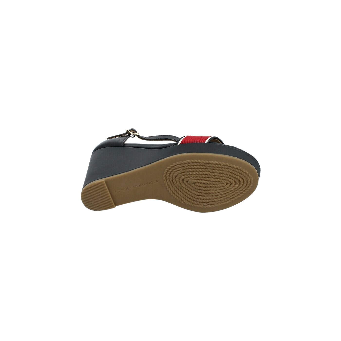 Damskie sandały TOMMY HILFIGER EMERY 59D  fw56818545403 kolor granatowy