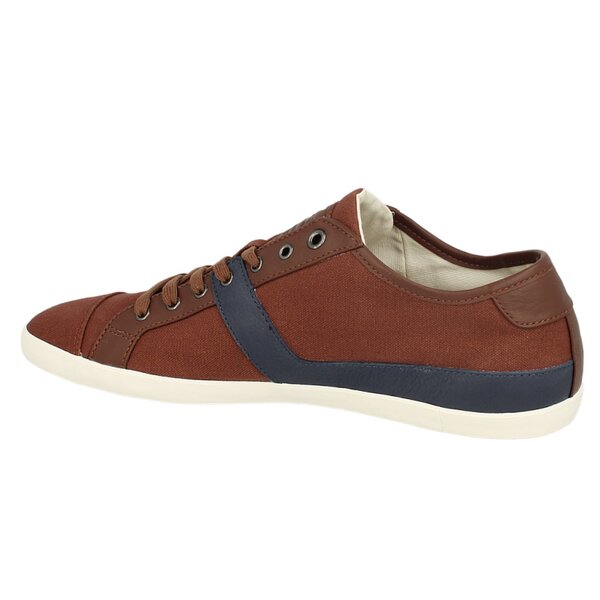 Męskie sneakersy (buty) LACOSTE NUVERA 10  727srm1224db5 kolor bordowy