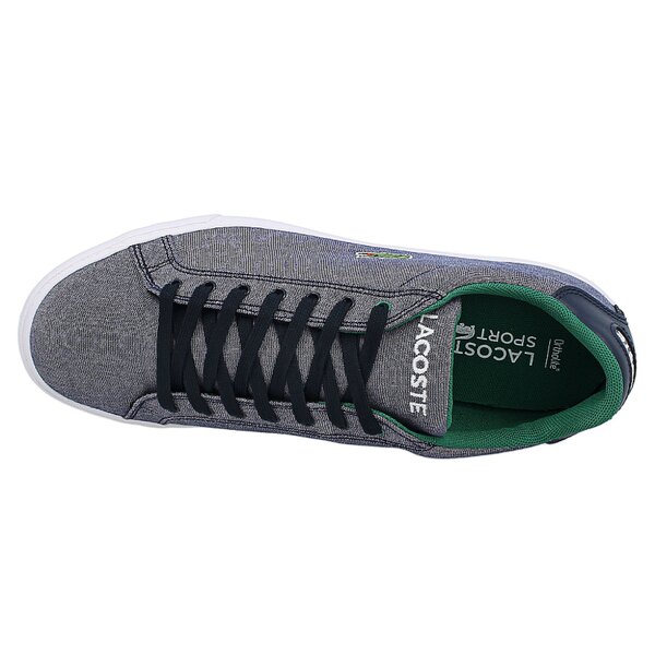 Męskie sneakersy (buty) LACOSTE GRAD VULC CE  729spm2004db4 kolor niebieski