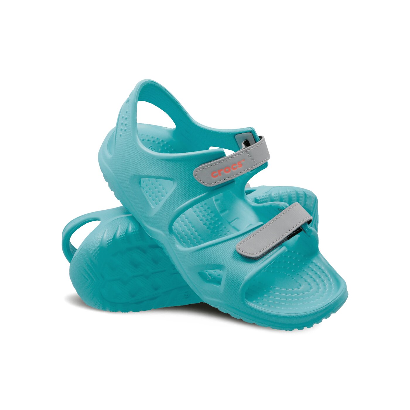 Dziecięce sandały / klapki CROCS SWIFTWATER RIVER SANDAL K 20498840mk kolor niebieski