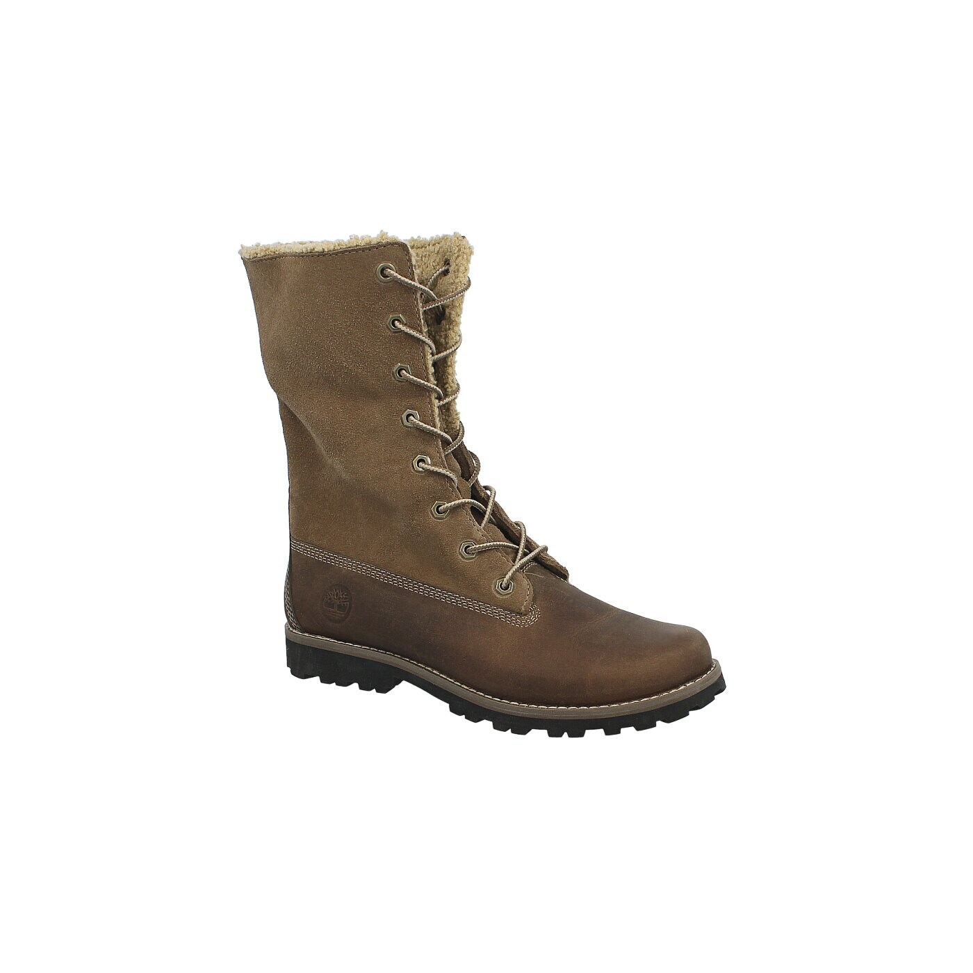 TIMBERLAND 6IN SHEARLING BOOT 18901 kolor brązowy