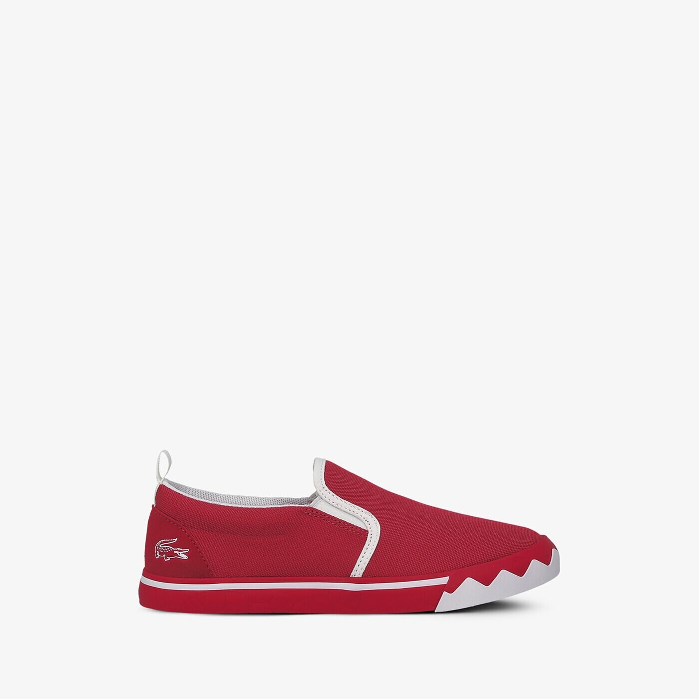 Dziecięce trampki LACOSTE GAZON CROCO 220 1 CUC 739cuc00131t1 kolor różowy