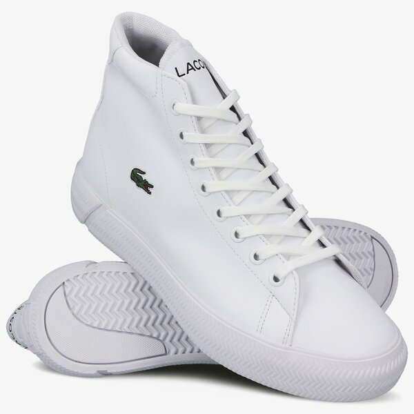 Dziecięce sneakersy (buty) LACOSTE GRIPSHOT MID 0120 2 CUJ 740cuj001021g kolor biały