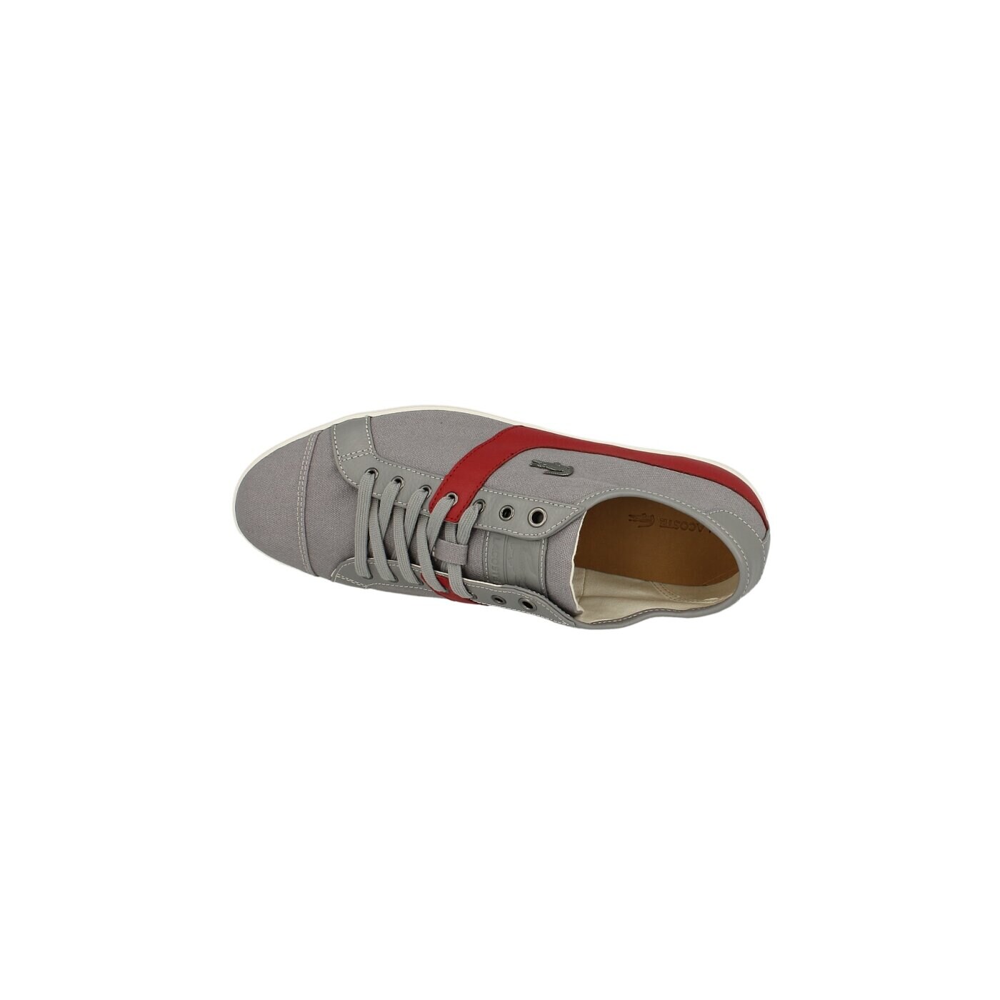 Męskie sneakersy (buty) LACOSTE NUVERA 10  727srm12242r8 kolor szary