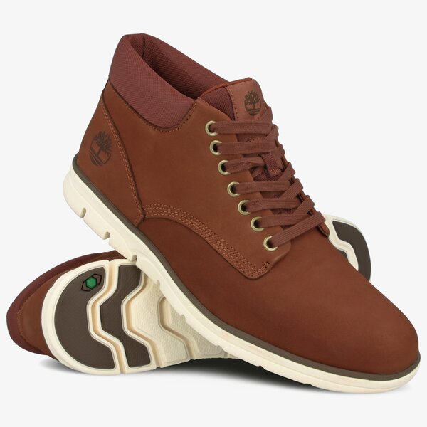 Męskie buty za kostkę TIMBERLAND BRADSTREET CHUKKA LEATHER tb0a26fsv171 kolor brązowy