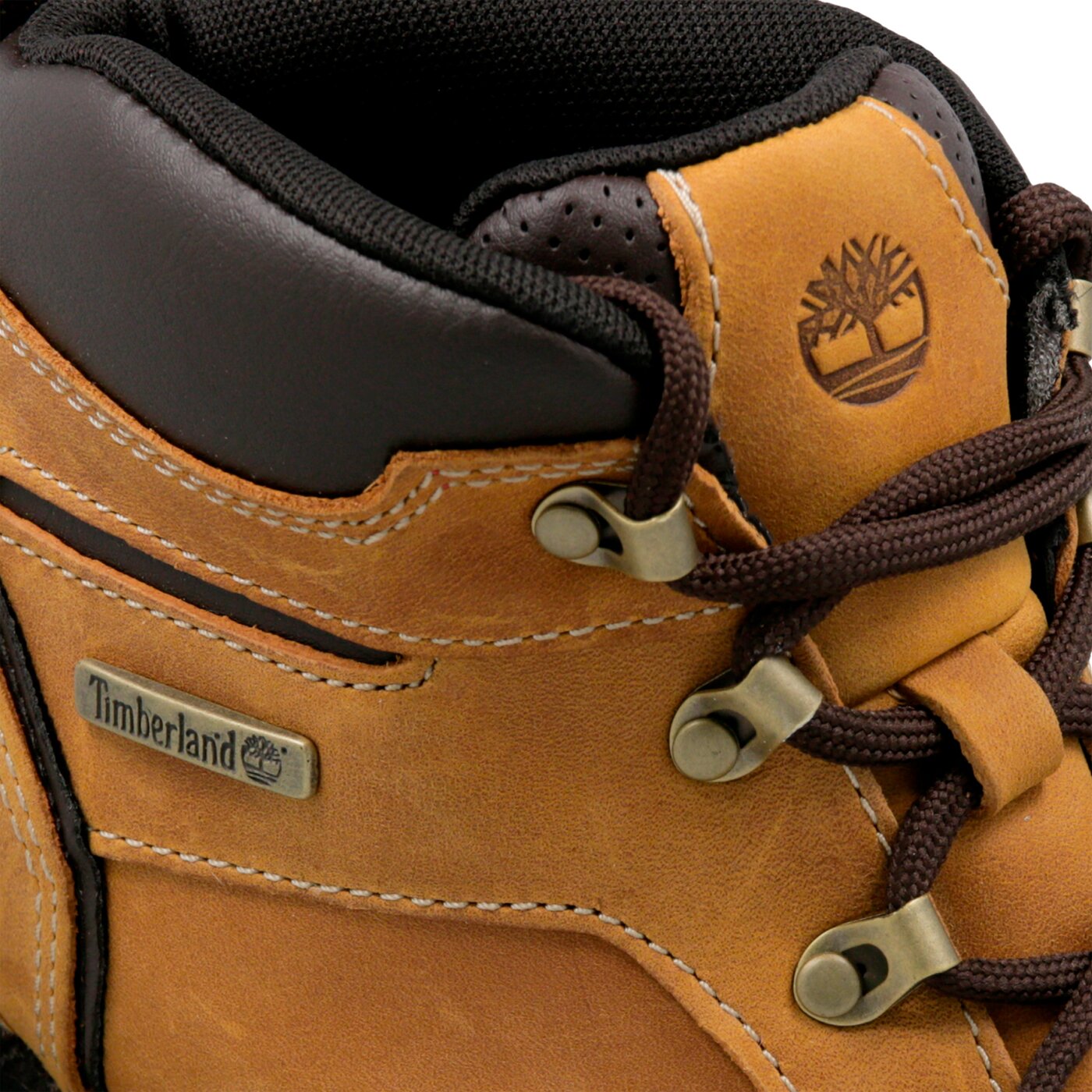 Dziecięce buty outdoor / trekkingowe TIMBERLAND SPLITROCK 2  a127j kolor żółty