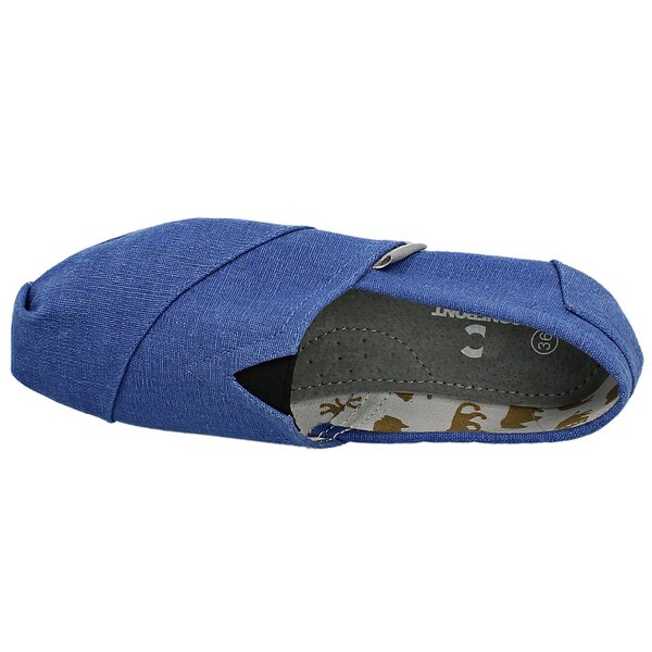 Damskie espadryle CONFRONT LOAFERS BLUE cfw114001 kolor niebieski