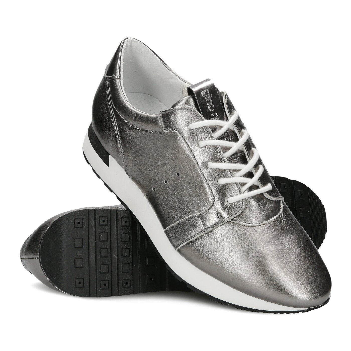 Damskie sneakersy (buty) GINO ROSSI SEIKO dph298v3300280400t kolor srebrny