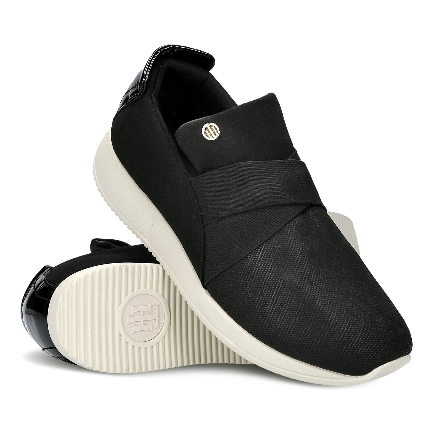 Damskie sneakersy (buty) TOMMY HILFIGER S1285AMANTHA 1C1 fw56821997990 kolor czarny