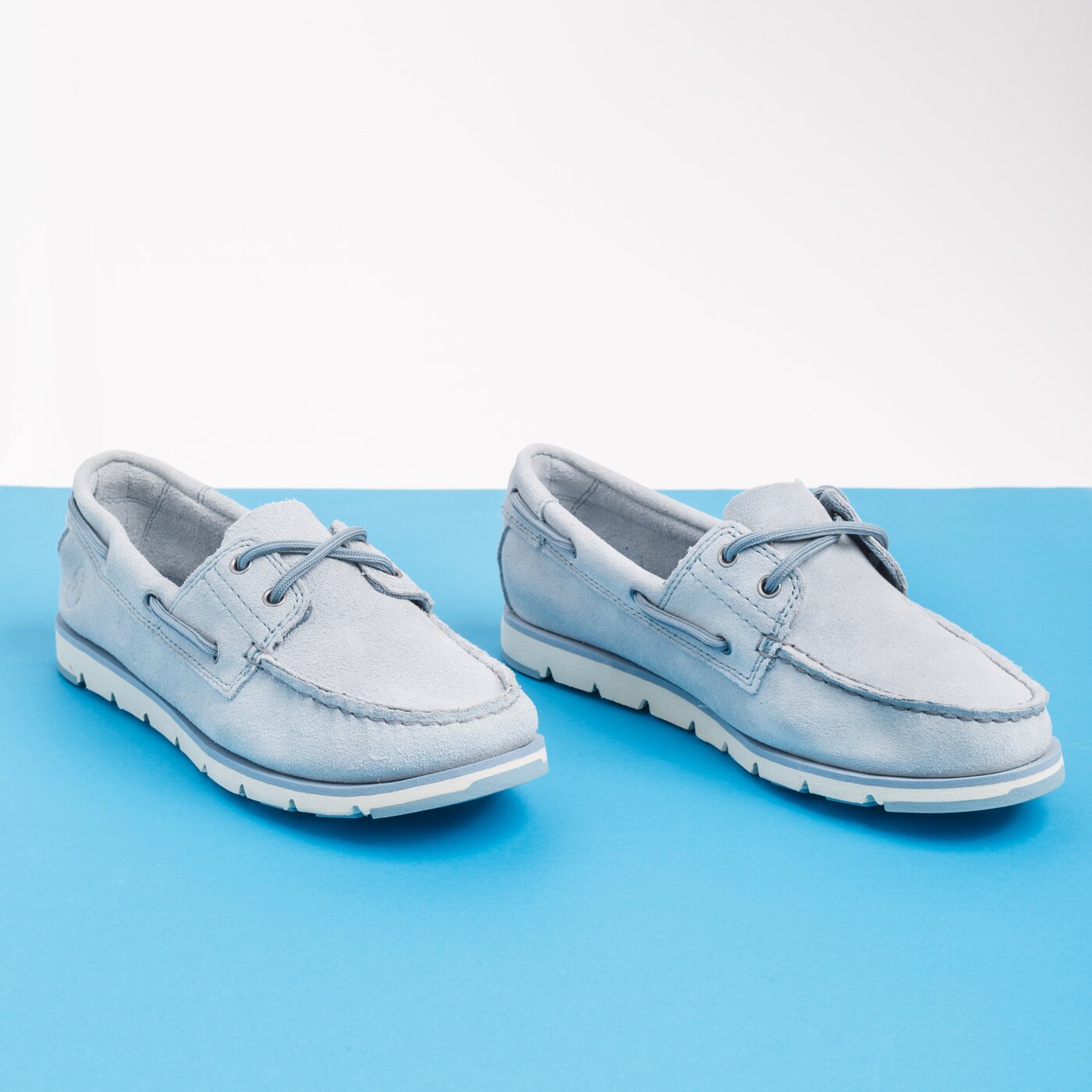 Damskie mokasyny i półbuty TIMBERLAND CAMDEN FALLS SUEDE BOAT tb0a1w8eh501 kolor niebieski