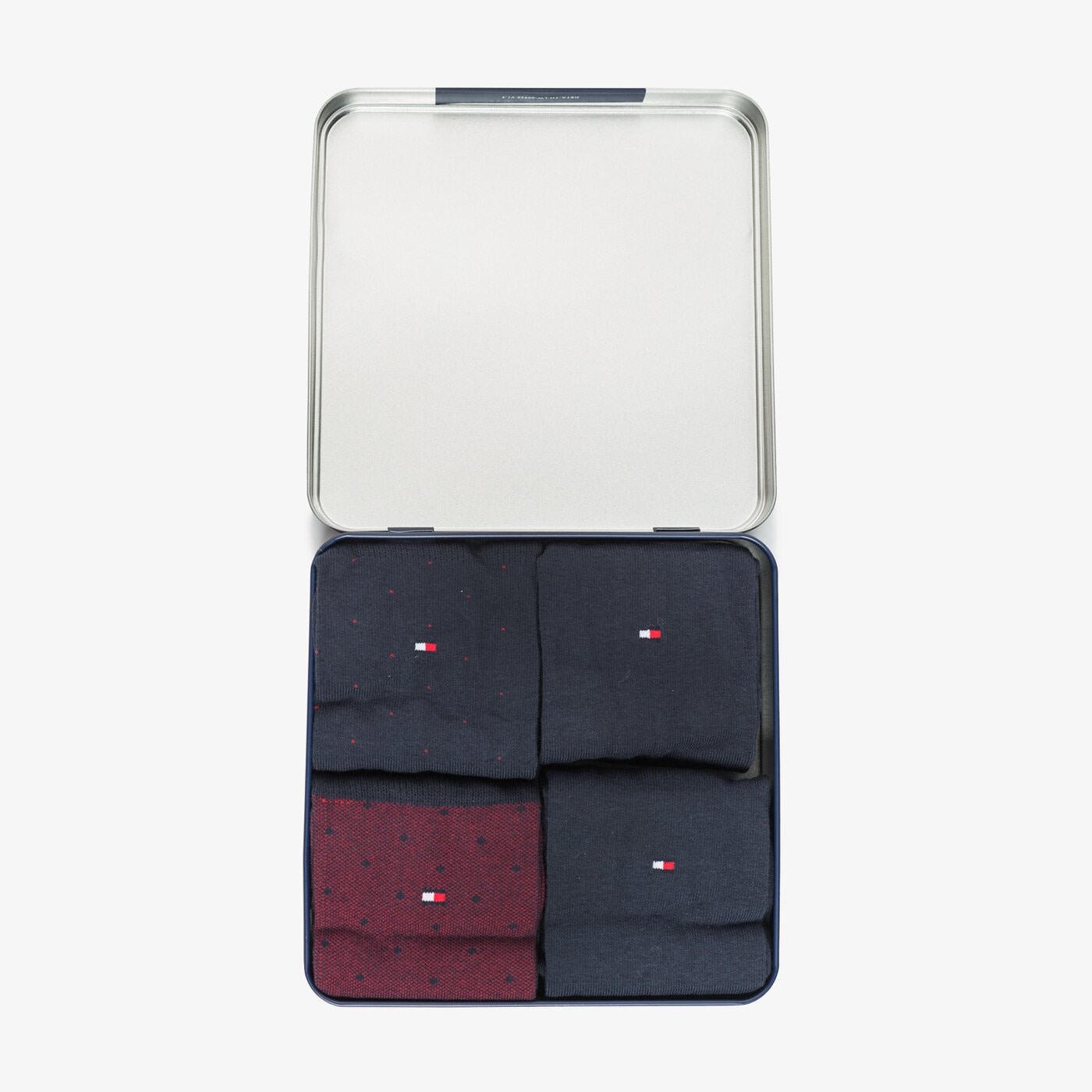 Męskie skarpetki TOMMY HILFIGER SKARPETY MIXED GIFTBOX 4P 43 492001001085043 kolor multicolor