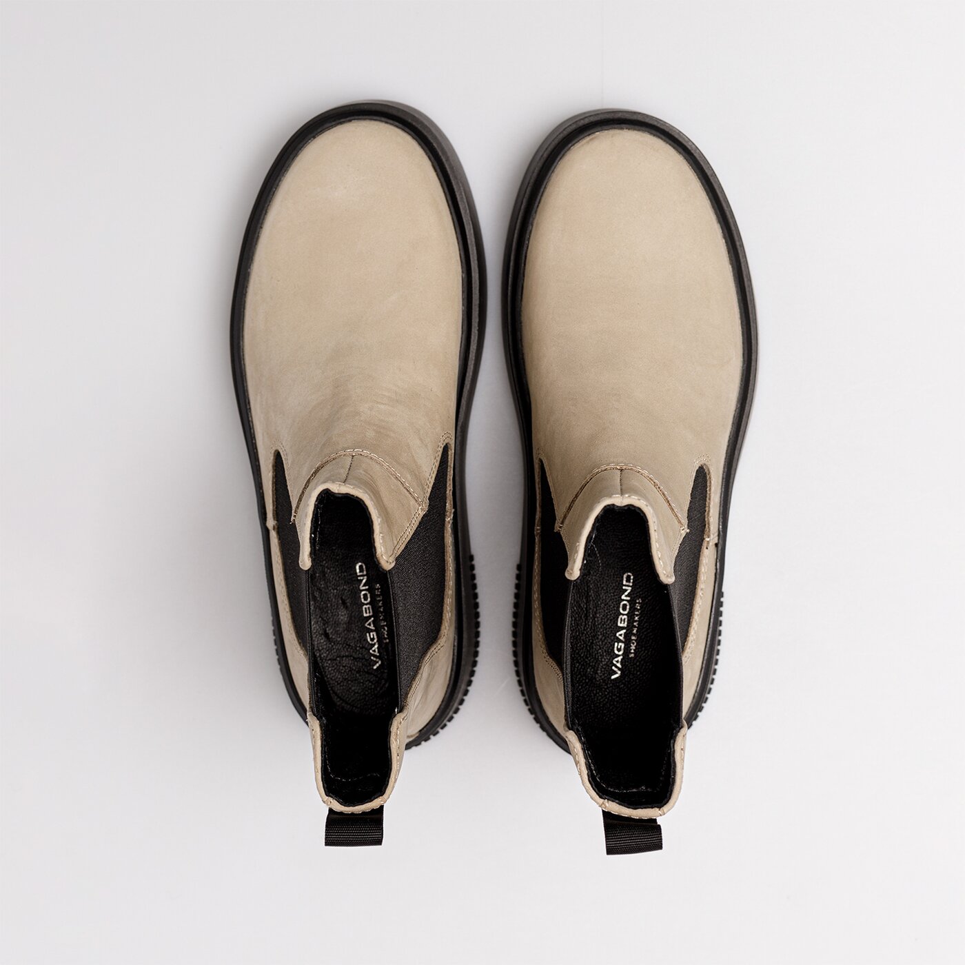 Damskie botki / sztyblety VAGABOND STACY 5422-050-07 kolor beżowy