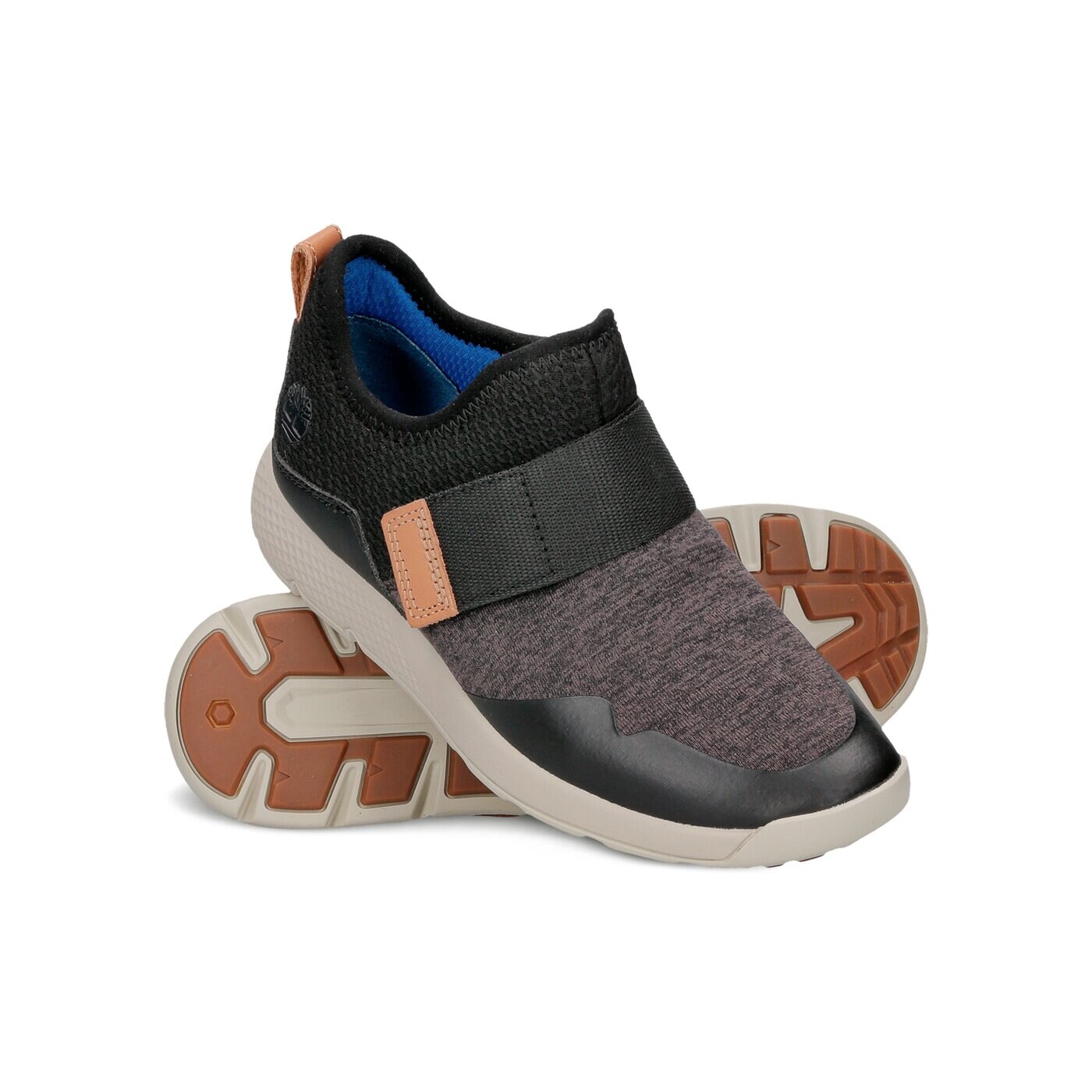 Dziecięce sneakersy (buty) TIMBERLAND FLYROAM FABRIC H&L OX ca1n4d kolor czarny