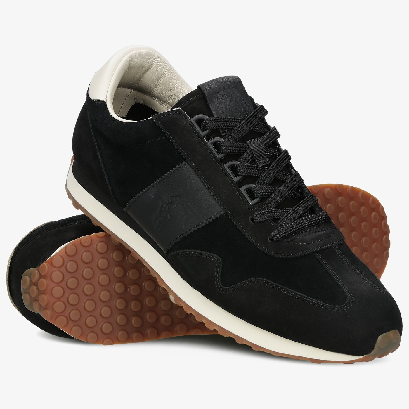 Męskie sneakersy (buty) POLO RL TRAIN 90 PP SNEAKERS ATHLETIC SHOE  809830115001 kolor czarny