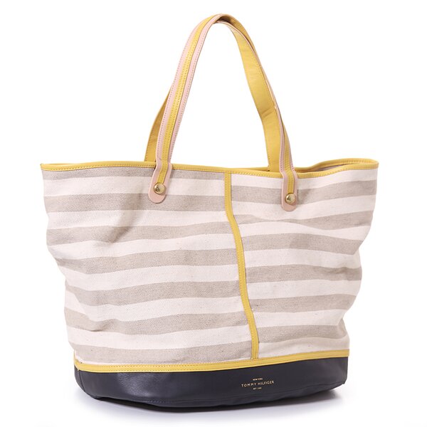 TOMMY HILFIGER TORBA KIT LARGE TOTE bw56923243740 kolor żółty