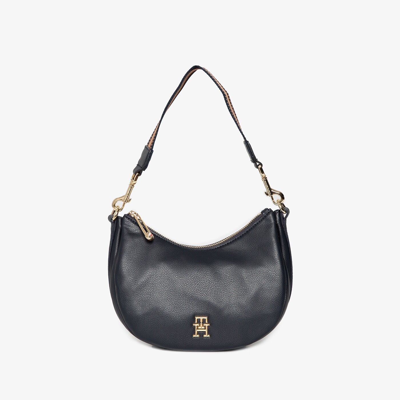 Damska torebka TOMMY HILFIGER TOREBKA TOMMY LIFE SHOULDER BAG aw0aw13135dw6 kolor czarny