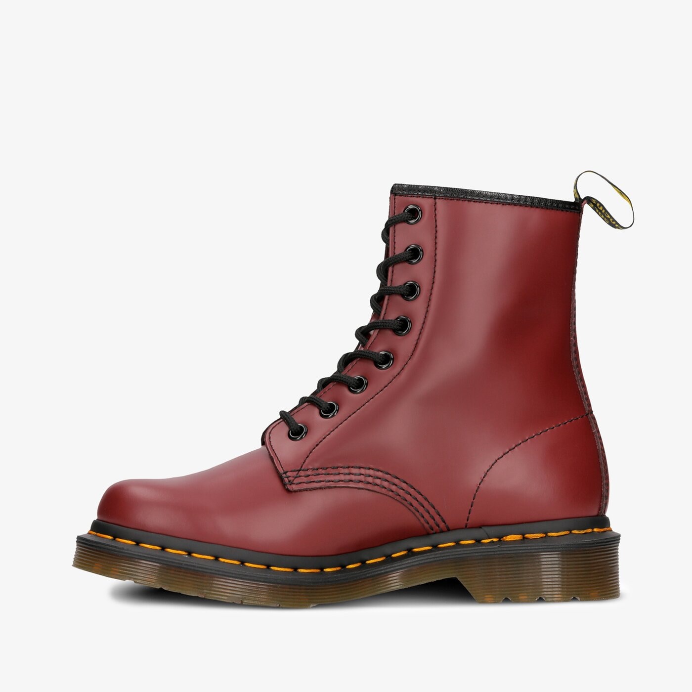 Damskie botki / sztyblety DR. MARTENS 1460 W8 I BOOT  11821600 kolor bordowy