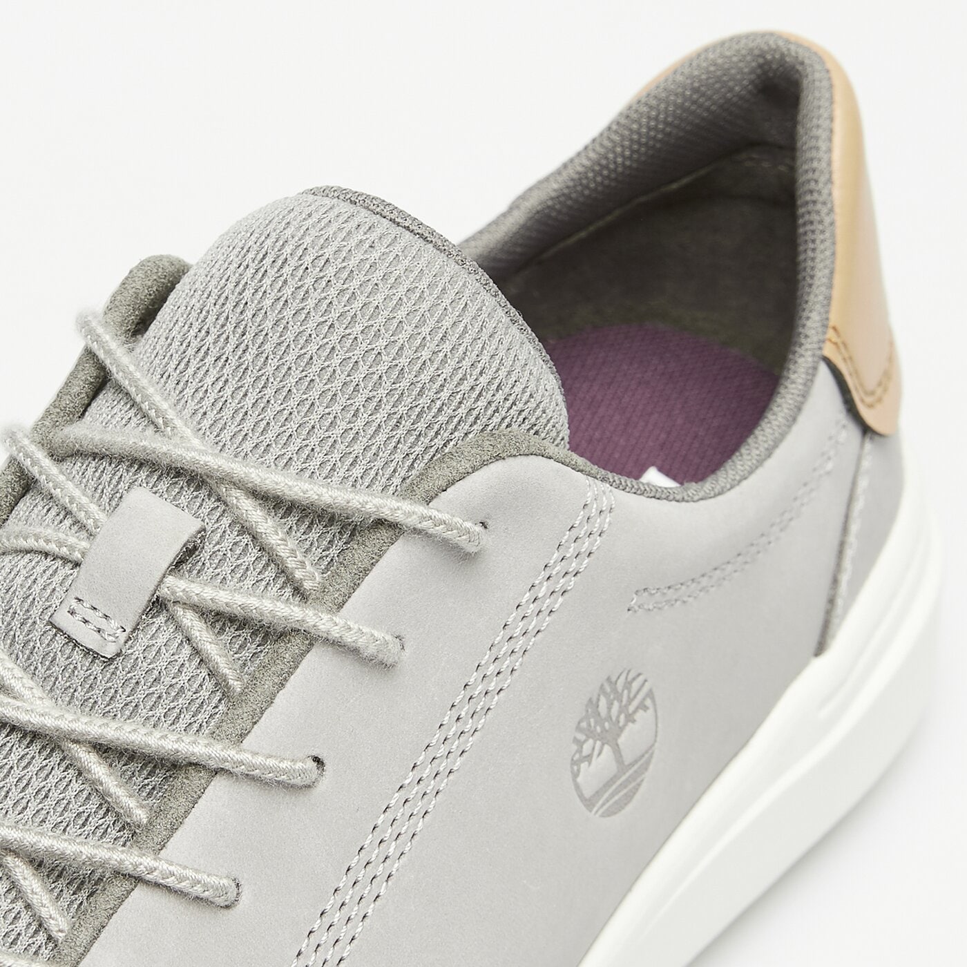 Męskie sneakersy (buty) TIMBERLAND SENECA BAY LOW LACE tb0a41f7em01 kolor szary