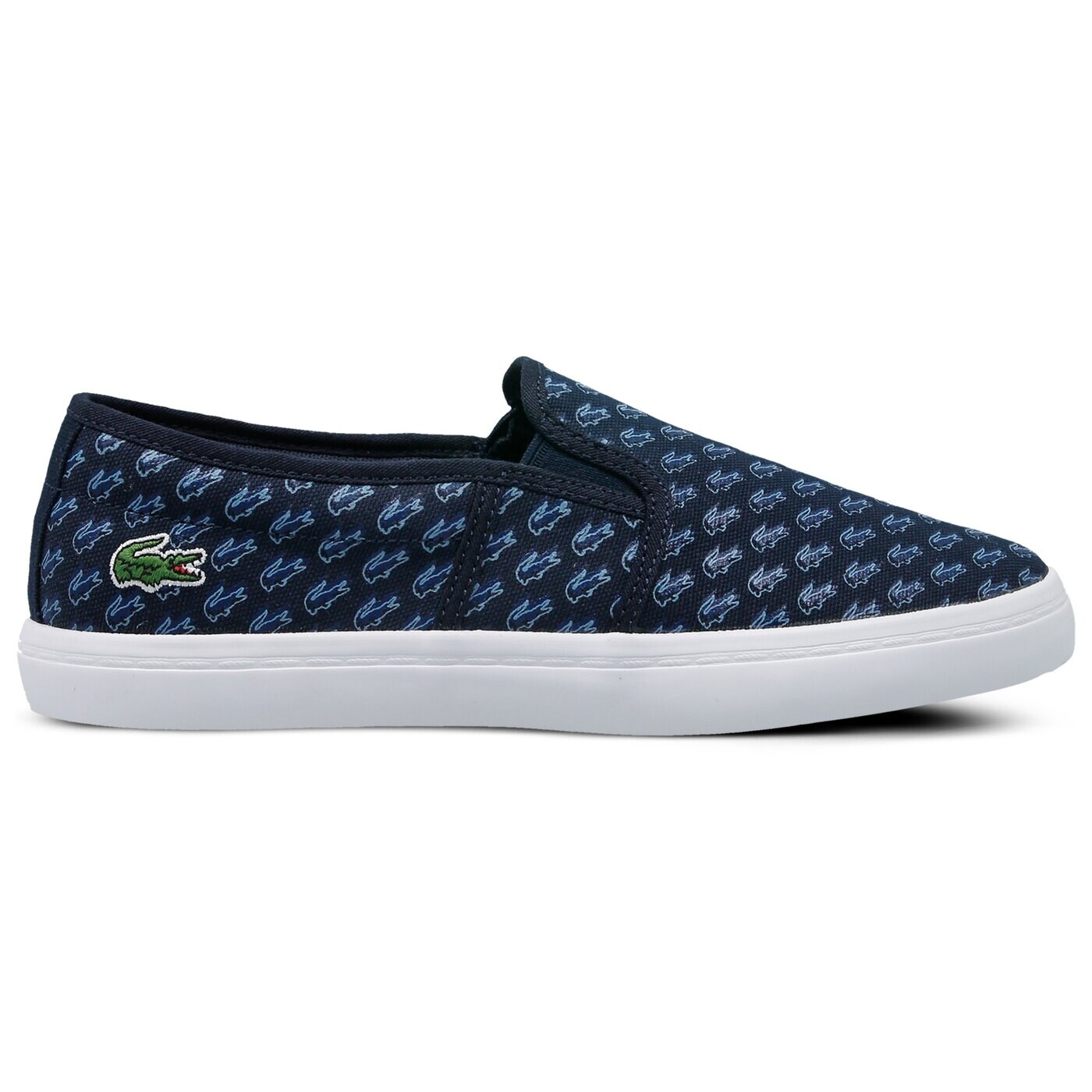 Damskie trampki LACOSTE GAZON 118 1 735caw0007nv1 kolor granatowy