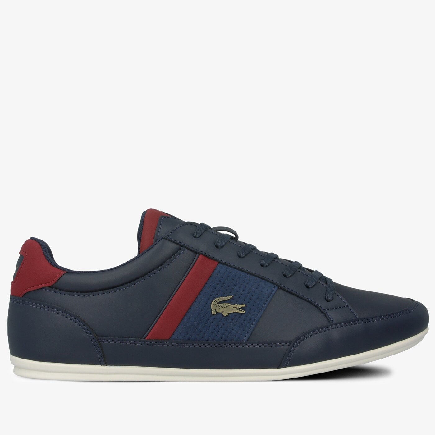 Męskie sneakersy (buty) LACOSTE CHAYMON 120 4 CMA 739cma00125a5 kolor granatowy