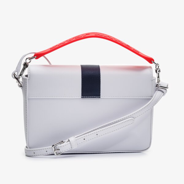 Damska torebka TOMMY HILFIGER TOREBKA FEMME ITEM CROSSOVER aw0aw08409ya2 kolor biały