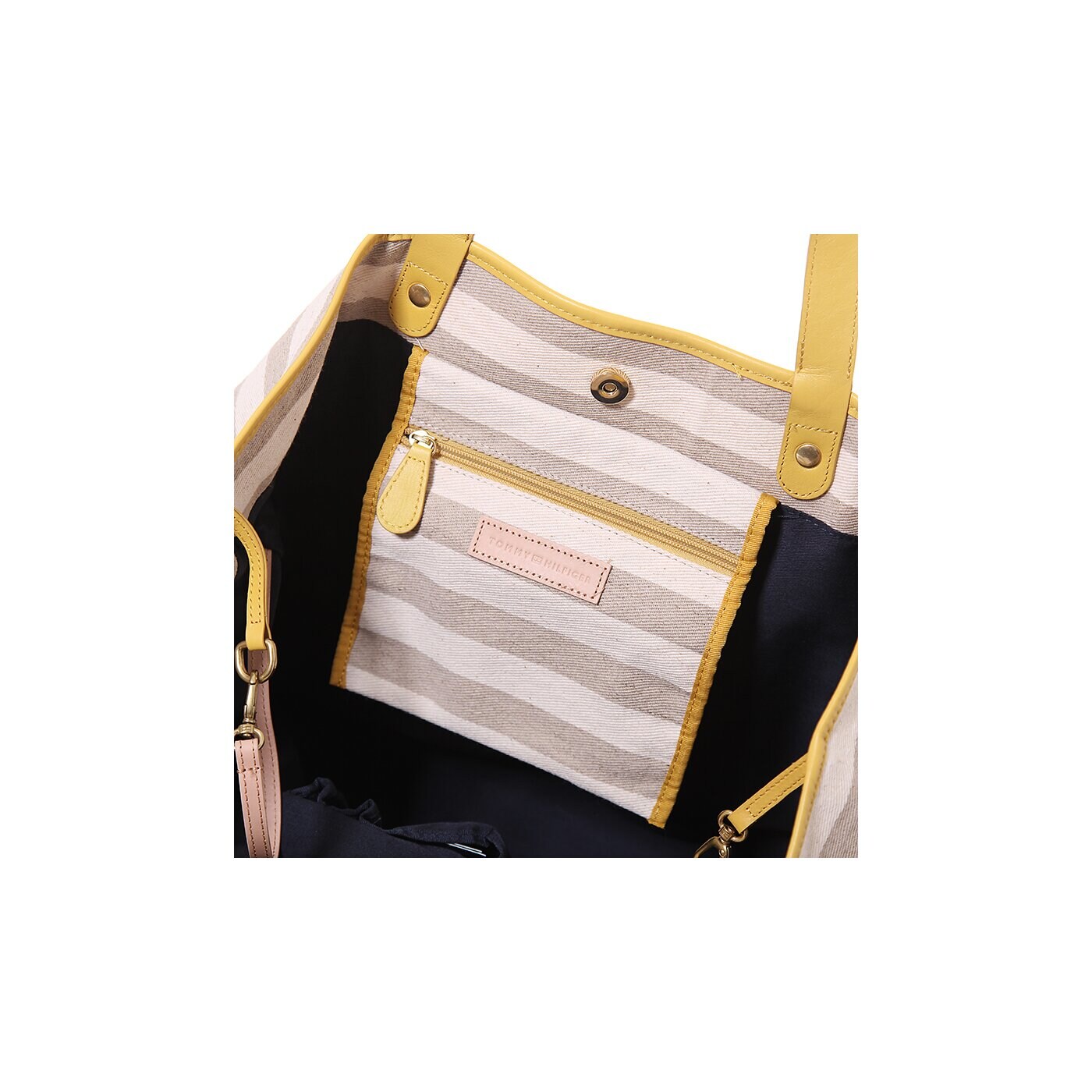 TOMMY HILFIGER TORBA KIT LARGE TOTE bw56923243740 kolor żółty