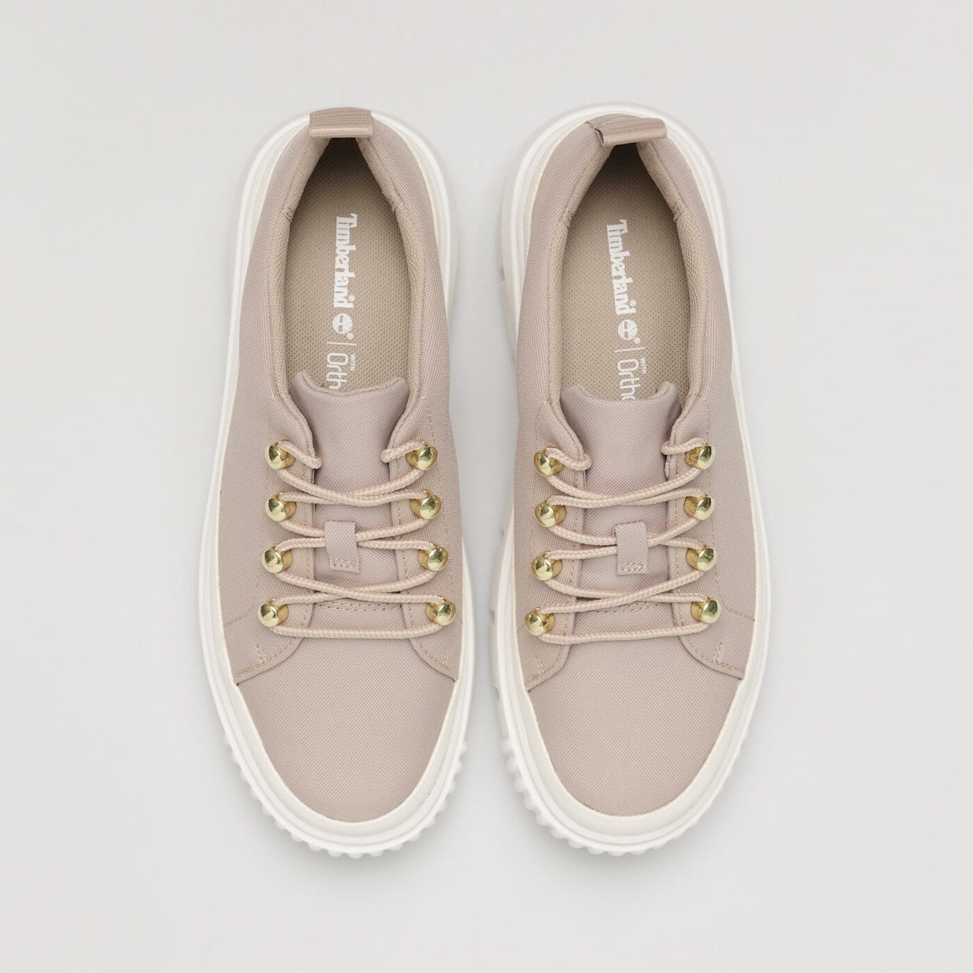 Damskie sneakersy (buty) TIMBERLAND GREYFIELD FABRIC OX tb0a5p6s2691 kolor beżowy