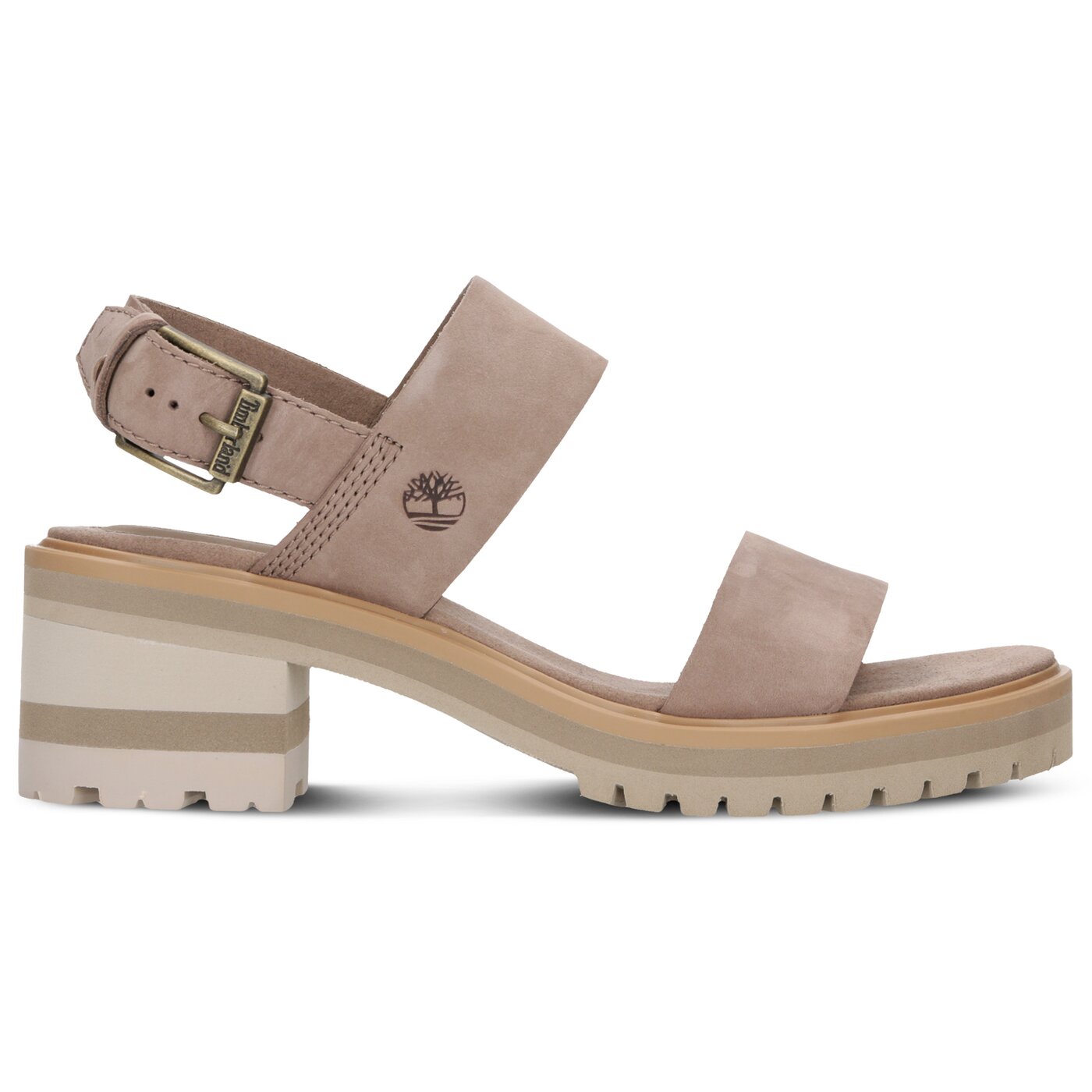 Damskie sandały TIMBERLAND VIOLET MARSH 2 BAND SANDAL tb0a22429291 kolor brązowy