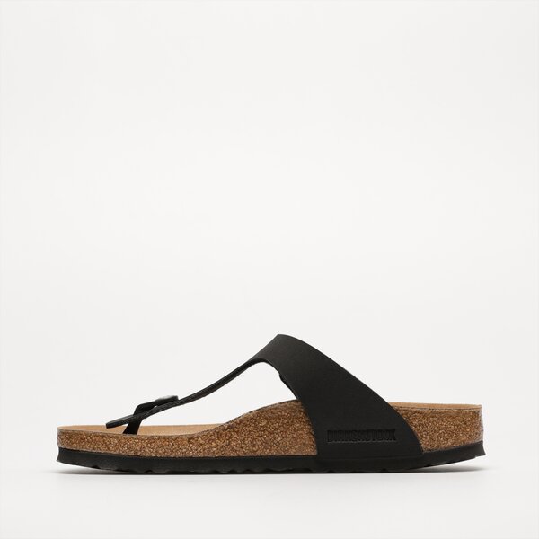 Damskie klapki BIRKENSTOCK GIZEH BS  1020487w kolor czarny