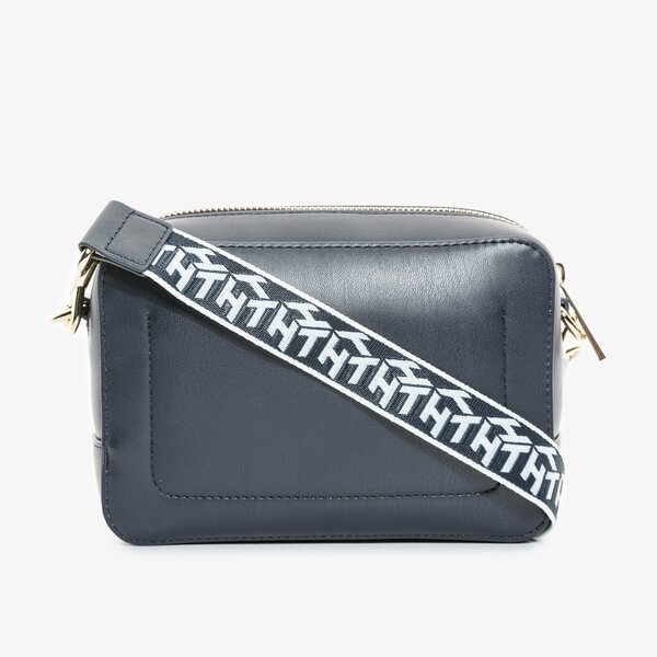 Damska torebka TOMMY HILFIGER TOREBKA ICONIC CAMERA aw0aw07950cjm kolor granatowy