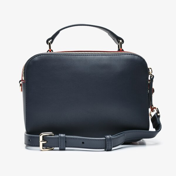 Damska torebka TOMMY HILFIGER TOREBKA TH CORPORATE TRUNK aw0aw076910gz kolor granatowy
