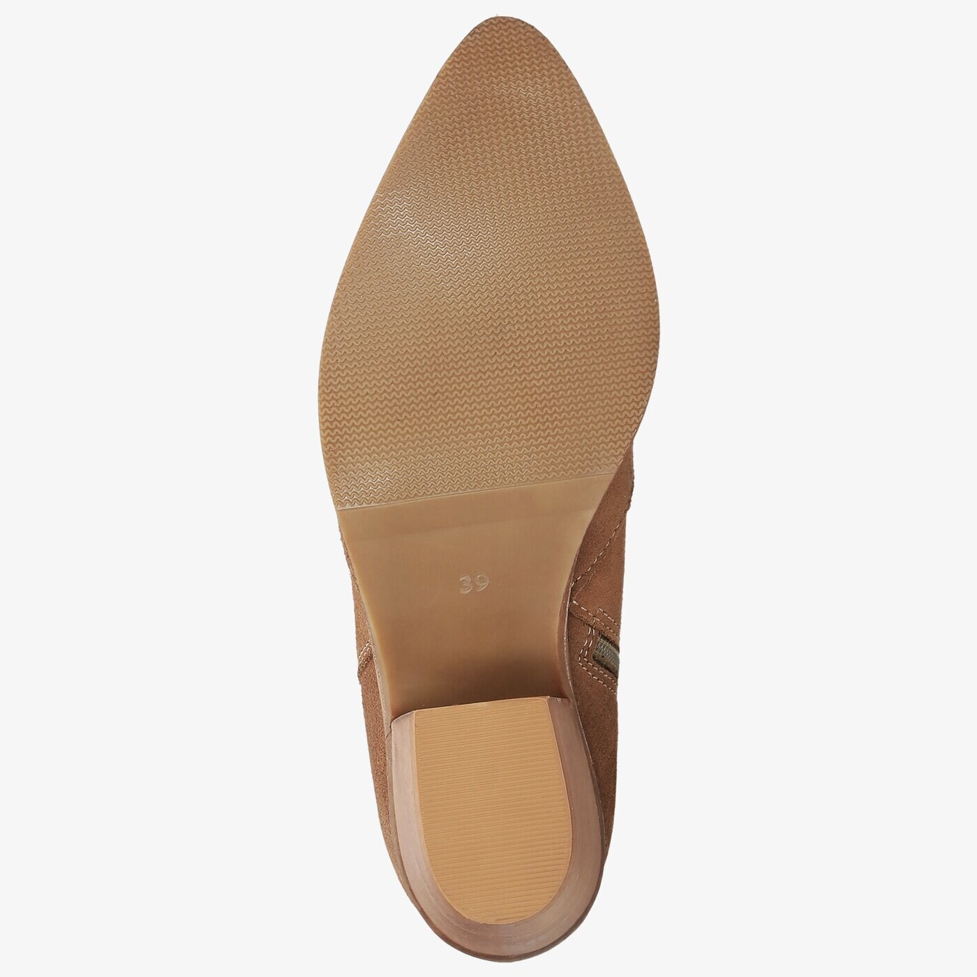 Damskie botki / sztyblety SYMBIOSIS PREMIUM ARIZONA GIRL sywc121004 kolor beżowy