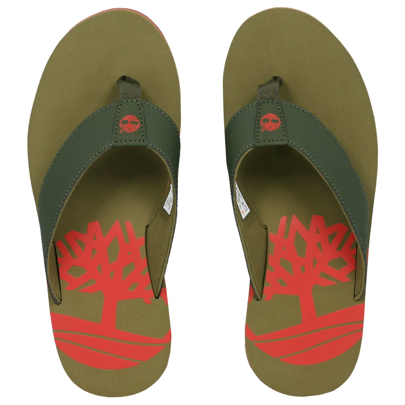 Męskie klapki TIMBERLAND WILD DUNES SYNTH THONG ca1igs kolor khaki