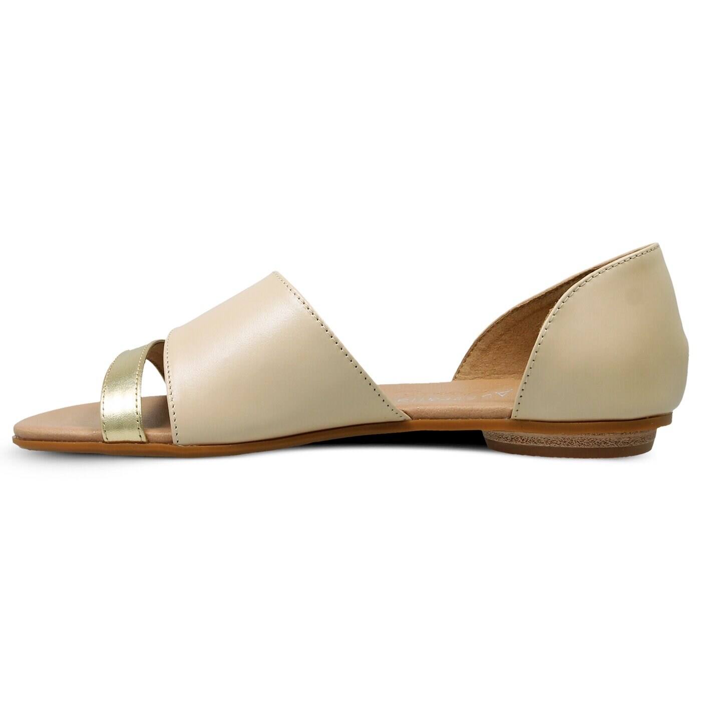 Damskie sandały EMU IBIZA ALMOND METALLIC w11718almondmetalli kolor beżowy