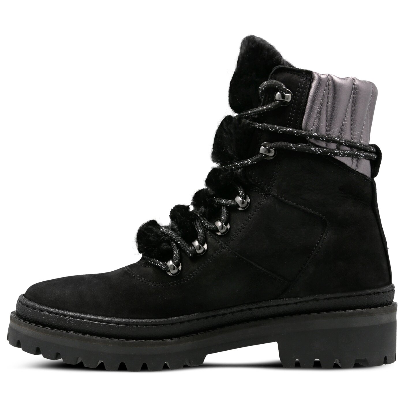 Damskie botki / sztyblety TOMMY HILFIGER NORTH 3CW fw0fw03978990 kolor czarny