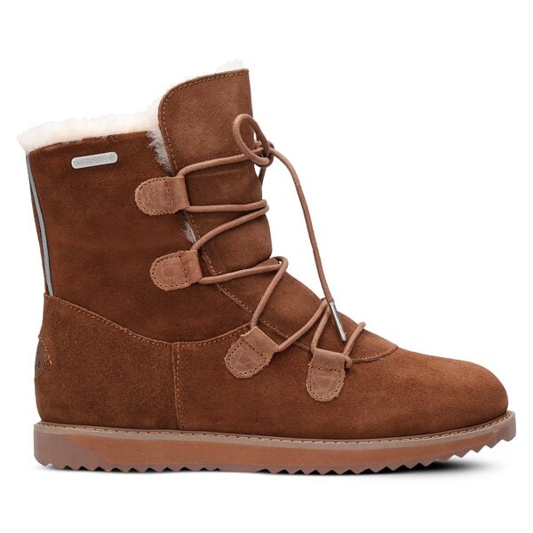 Damskie botki / sztyblety EMU KAMONA OAK w11551oak kolor brązowy