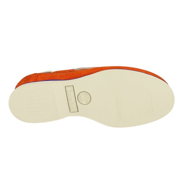 Damskie mokasyny i półbuty TIMBERLAND CLASSIC BOAT UNLINED BOAT SHOE 8860r kolor pomarańczowy