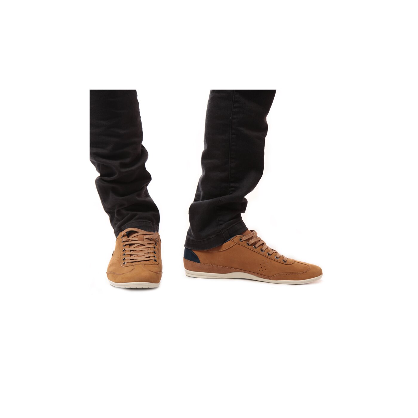 Męskie sneakersy (buty) LACOSTE MISANO 35  729srm2411013 kolor beżowy