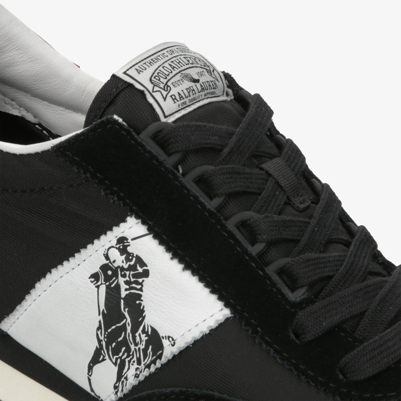 Męskie sneakersy (buty) POLO RL TRAIN 90 PP SNEAKERS ATHLETIC SHOE  809755192007 kolor czarny