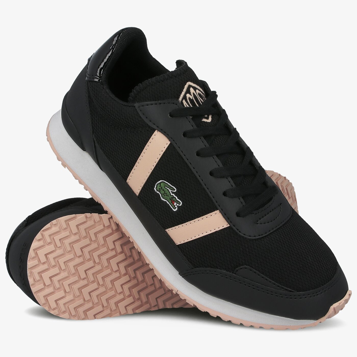 Damskie sneakersy (buty) LACOSTE PARTNER 220 2 SFA 739sfa002503j kolor czarny