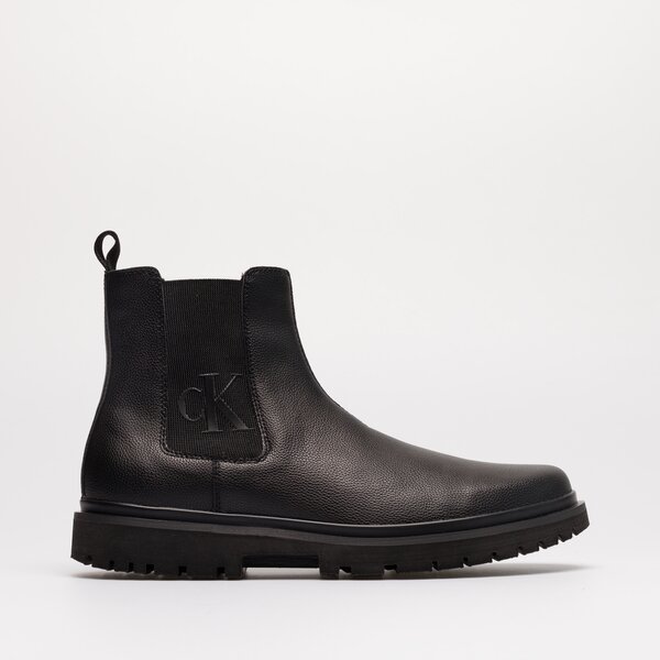 calvin klein lug mid lace up boot