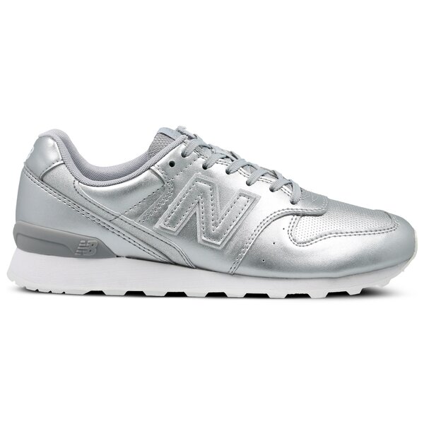 Damskie sneakersy (buty) NEW BALANCE WR996SRS METALLIC SILVER (007) wr996srs kolor srebrny