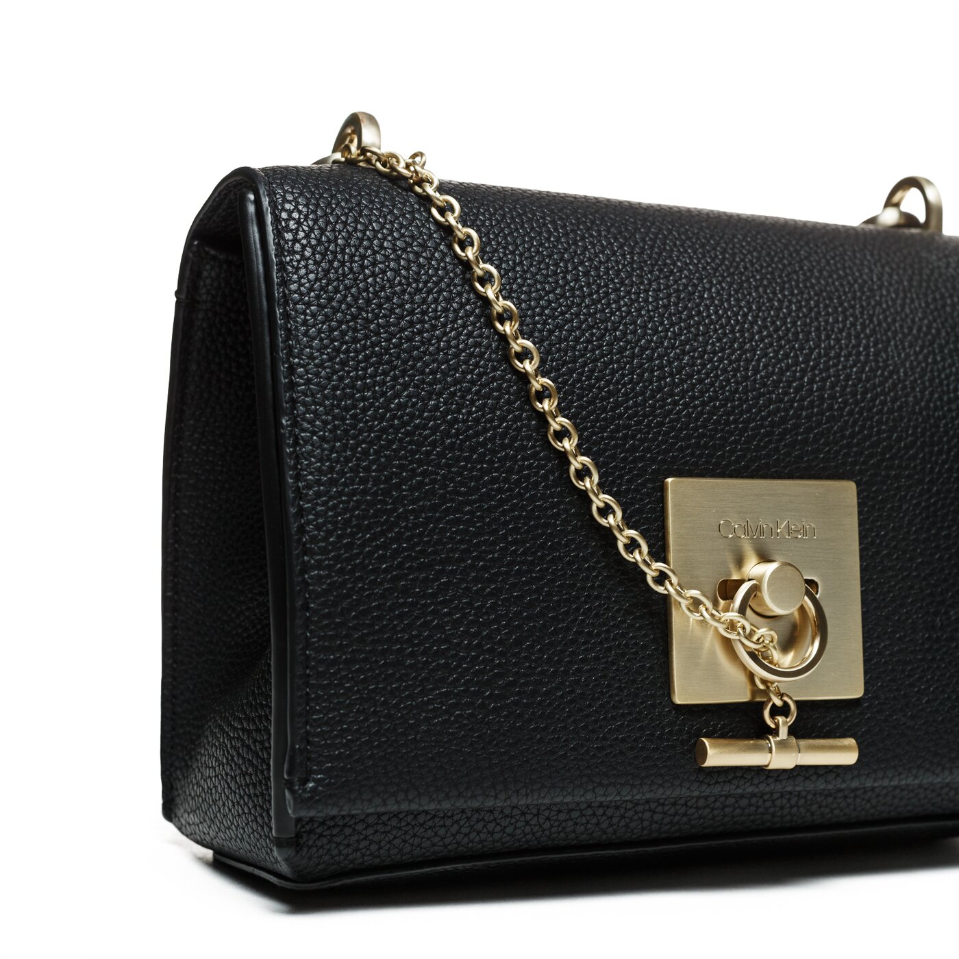 ck lock medium flap crossbody