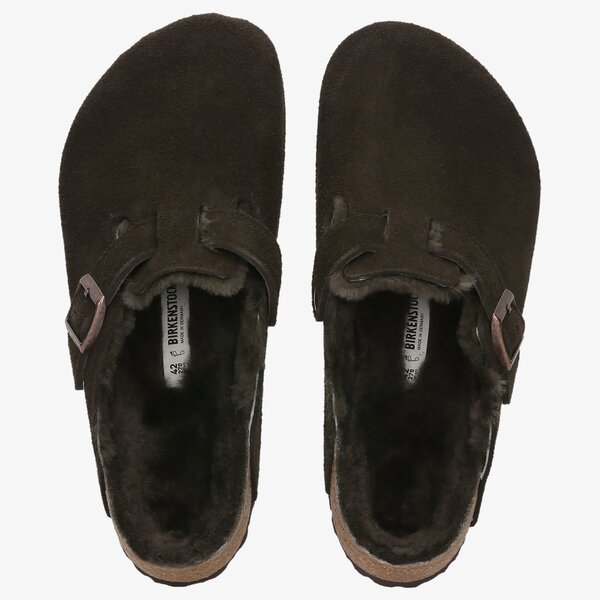 Męskie klapki BIRKENSTOCK BOSTON VL/FELL 1020567 kolor brązowy