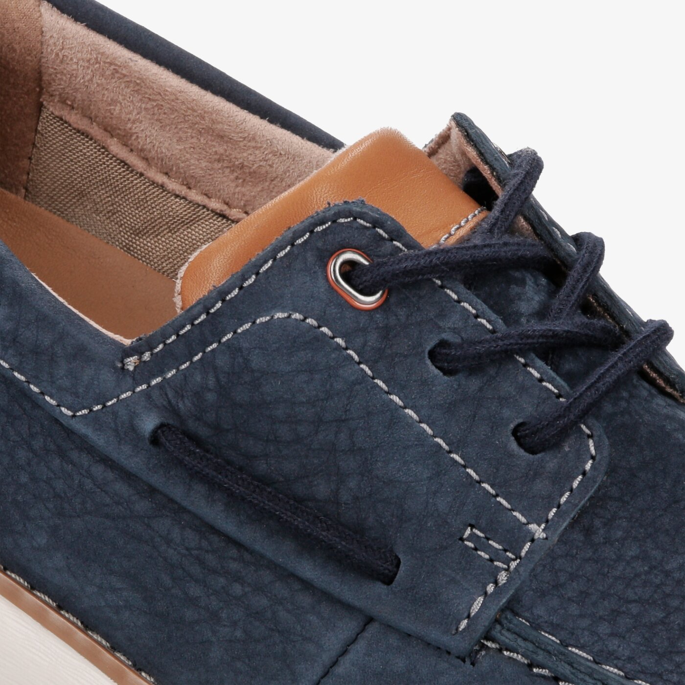 Męskie półbuty CLARKS UN PILOT LACE 26142939 kolor granatowy