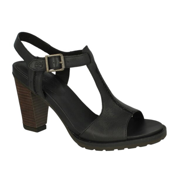 Damskie sandały TIMBERLAND EK STRATHAM SANDAL   8100a kolor czarny